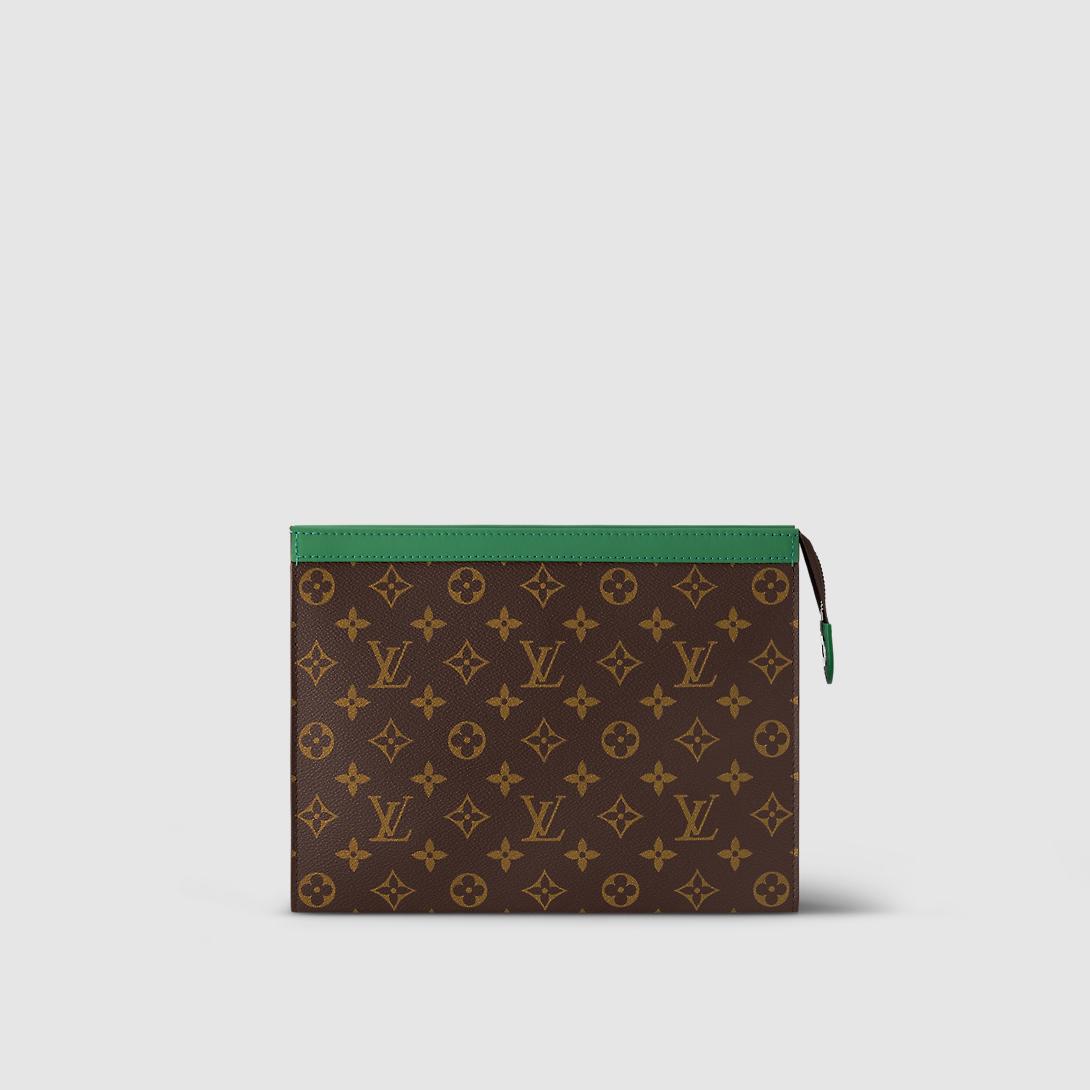 Túi Louis Vuitton Pochette Voyage Mm Nữ Xanh Lá